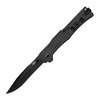 Sog Folding Knife, Clip Point, Black, 4-3/16 In SJ52-CP