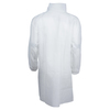 Kleenguard Lab Coat, White, Snaps, 2XL, PK50 40105