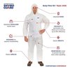 Bodyfilter 95+ Hooded Disposable Coveralls, 25 PK, White, Laminated Nonwoven, Zipper 4028-2XL