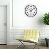 La Crosse Technology Metal Atomic Analog Wall Clock, 20" 404-1220