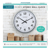 La Crosse Technology Metal Atomic Analog Wall Clock, 20" 404-1220