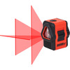 Johnson Level & Tool Laser, Red, Horizontal/Vertical Projection 40-6649
