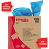 Kimberly-Clark Professional Dry Wipe, Blue, Pop Up Box, Hydroknit, 100 Wipes, 16 3/4 in x 8 1/4 in, 10 PK 41412