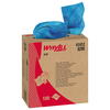 Kimberly-Clark Professional Dry Wipe, Blue, Pop Up Box, Hydroknit, 100 Wipes, 16 3/4 in x 8 1/4 in, 10 PK 41412