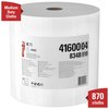 Kimberly-Clark Professional Dry Wipe Roll, X70, Jumbo Roll, Heavy Absorbency, 12 1/2 in x 13 1/2 in Sheets, 870 Sheets, White 41600