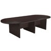 Boss Race Track Conference Table, 10 Ft, Mahogany N137-MOC