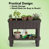 Simplay3 Raised Patio Garden with Storage 420080-01