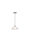 Livex Lighting Somerset 1 Light Brushed Nickel Pendant 4211-91