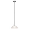 Livex Lighting Somerset 1 Light Brushed Nickel Pendant 4211-91