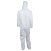 Kleenguard Protection Coverall, To-Go Pack, M, Hood, Medium, 25 PK 42565