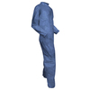 Kimberly-Clark ChemResist Suit Bloodborne Pathogen & Chemical Splash Protection Coverall 2X BLU 24/Cs 45005