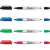 Rubbermaid Commercial Black, Blue, Green, Red Twin Tip Markers, 24 PK 32174PPBG