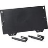 Officemate Wall File Back Plate/Hangers, Black 21729