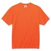 Glowear By Ergodyne High Visibility T-Shirt, XL, Orange 8089