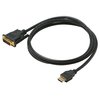 Steren DVI-D to HDMI Cable Gold, 6ft 516-906BK