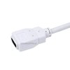 Monoprice Cable Adapter, White Mini DVI, HDMI, 5-1/2" L 4852