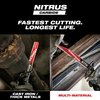 Milwaukee Tool 6" L x 6 TPI All-Purpose Cutting Carbide Tipped 6" The WRECKER™ with NITRUS CARBIDE™ 5PK 48-00-5571