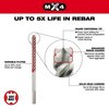 Milwaukee Tool 1 in. x 12 x 17 in. 4-Cutter MX4 SDS-MAX Rotary Hammer Drill Bit 48-20-3953