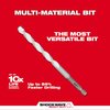 Milwaukee Tool 1/8 in. x 2 in. x 3-1/2 in. SHOCKWAVE Impact Duty Carbide Multi-Material Drill Bit 48-20-8880