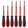 Milwaukee Tool Insulated Screwdriver St, 8 1/4 in L, 6pcs 48-22-2206