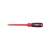 Milwaukee Tool 1/4 in. x 6 in. Slotted 1000 Volt Insulated Screwdriver 48-22-2221