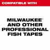 Milwaukee Tool Pull Line, PP, 500 ftx3.4 in, 3.4 in 48-22-4138