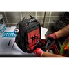 Milwaukee Tool Backpack, Tool Backpack, Red/Black, Ballistic Polyester, 48 Pockets 48-22-8301, 48-22-8436