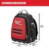 Milwaukee Tool Packout Backpack w 25' Wide Blade Magnetic Tape, 6PC Screwdriver Set 48-22-8301, 48-22-0225M, 48-22-2706