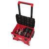 Milwaukee Tool PACKOUT Rolling Tool Box, 22" L x 19" W x 25" H, Weatherproof, 9” All-Terrain Wheels, 250lb Capacity 48-22-8426