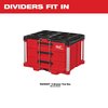 Milwaukee Tool Drawer Divider, Plastic, 12-1/2 in L x 16-5/16 in W x 3 in H 48-22-8473