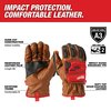 Milwaukee Tool Impact Cut Level 3 Goatskin Leather Gloves - Large 48-22-8772