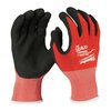 Milwaukee Tool Cut Level 1 Nitrile Dipped Gloves - Medium (12 Pairs) 48-22-8901B