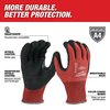 Milwaukee Tool Level 4 Cut Resistant Nitrile Dipped Gloves - Large (12 pair) 48-22-8947B