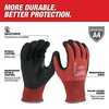 Milwaukee Tool Level 4 Cut Resistant Nitrile Dipped Gloves - X-Large (12 pair) 48-22-8948B