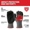 Milwaukee Tool Impact Cut Level 5 Nitrile Dipped Gloves - 2X-Large 48-22-8984