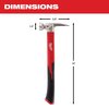 Milwaukee Tool 19 oz Smooth Face Poly/Fiberglass Handle Hammer 48-22-9316