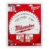 Milwaukee Tool Circular Saw Two-Pack Wood Cutting Blades 10" 40T + 60T 48-40-1036
