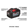 Milwaukee Tool M18 REDLITHIUM HIGH OUTPUT HD12.0 Battery Pack w/ Rapid Charger 48-59-1200