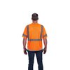 Milwaukee Tool Class 3 High Visibility Orange Mesh Safety Vest - Small/Medium 48-73-5135