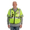 Milwaukee Tool Arc-Rated/Flame-Resistant Cat 1 Class 3 High Visibility Yellow Mesh Safety Vest - Small/Medium 48-73-5221