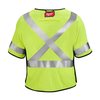 Milwaukee Tool Arc-Rated/Flame-Resistant Cat 1 Class 3 ANSI and CSA Compliant Breakaway High Visibility Yellow Mesh Safety Vest - Large/X-Large 48-73-5232