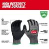 Milwaukee Tool Level 6 Cut Resistant High-Dexterity Nitrile Dipped Gloves - X-Large (12 pair) 48-73-7003B