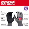 Milwaukee Tool Level 7 Cut Resistant High-Dexterity Nitrile Dipped Gloves - Large (12 pair) 48-73-7012B