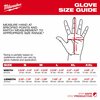 Milwaukee Tool Knit Gloves, Finished, Size M 48-73-7121