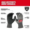 Milwaukee Tool Knit Gloves, Finished, Size 2XL 48-73-7134