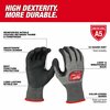 Milwaukee Tool Knit Gloves, Finished, Size M 48-73-7151E