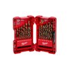 Milwaukee Tool RED HELIX Cobalt Drill Bit Set, 29-Piece 48-89-2332
