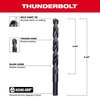 Milwaukee Tool 27/64" Thunderbolt Black Oxide Drill Bit 48-89-2733