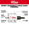 Milwaukee Tool 4 in. HOLE DOZER Bi-Metal Hole Saw with Arbor 49-56-9685