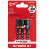 Milwaukee Tool SHOCKWAVE 1-7/8" Magnetic Nutdriver Set (3 PC) 49-66-4561
